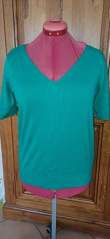 t shirt vert marque ici et maintenant taille 46
